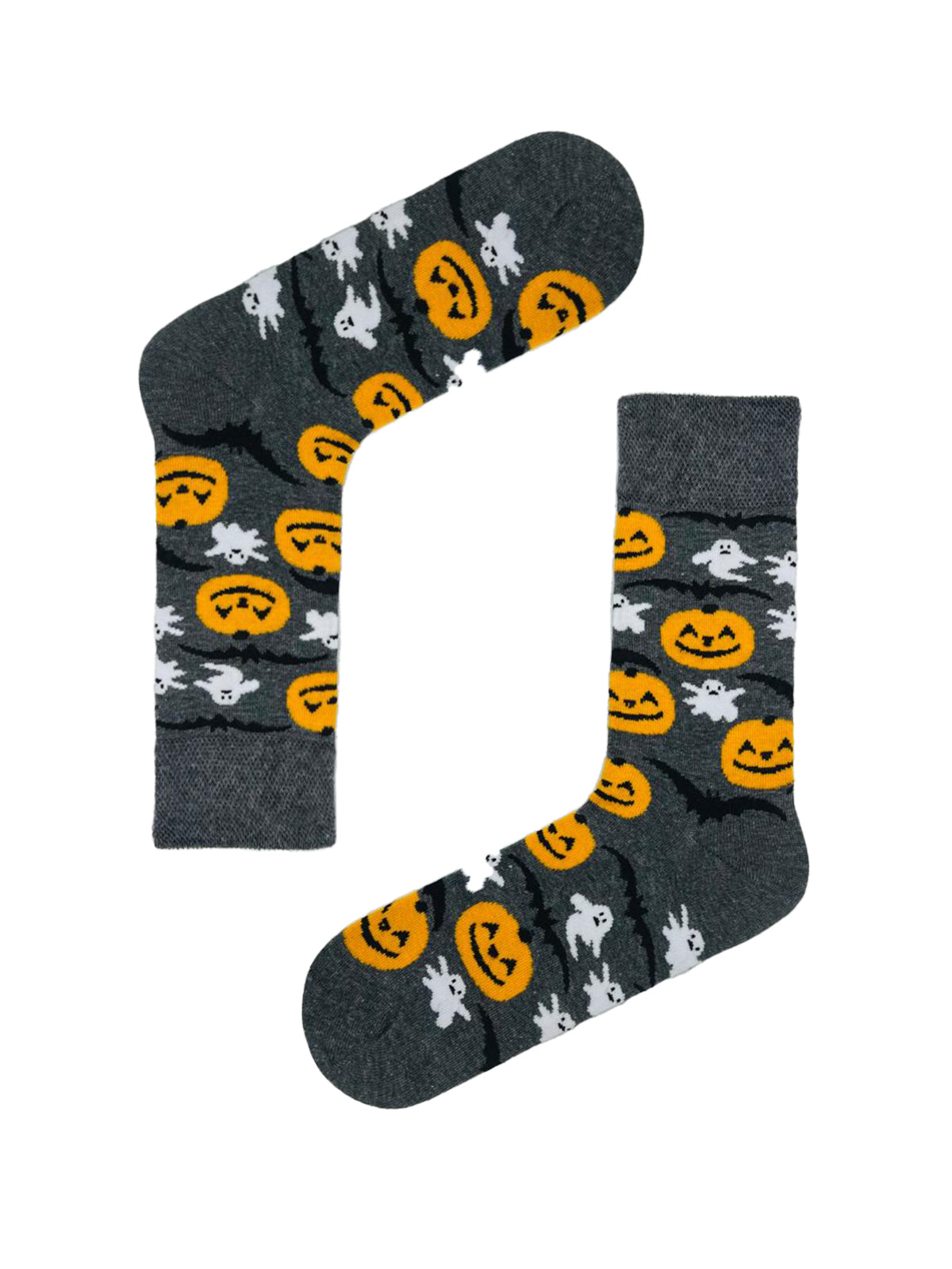Pumpkin Halloween Socks 3