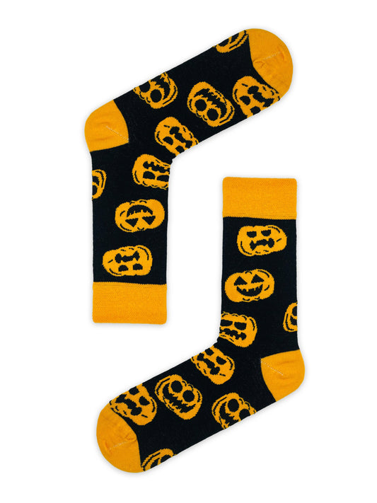 Pumpkin Halloween Socks 2