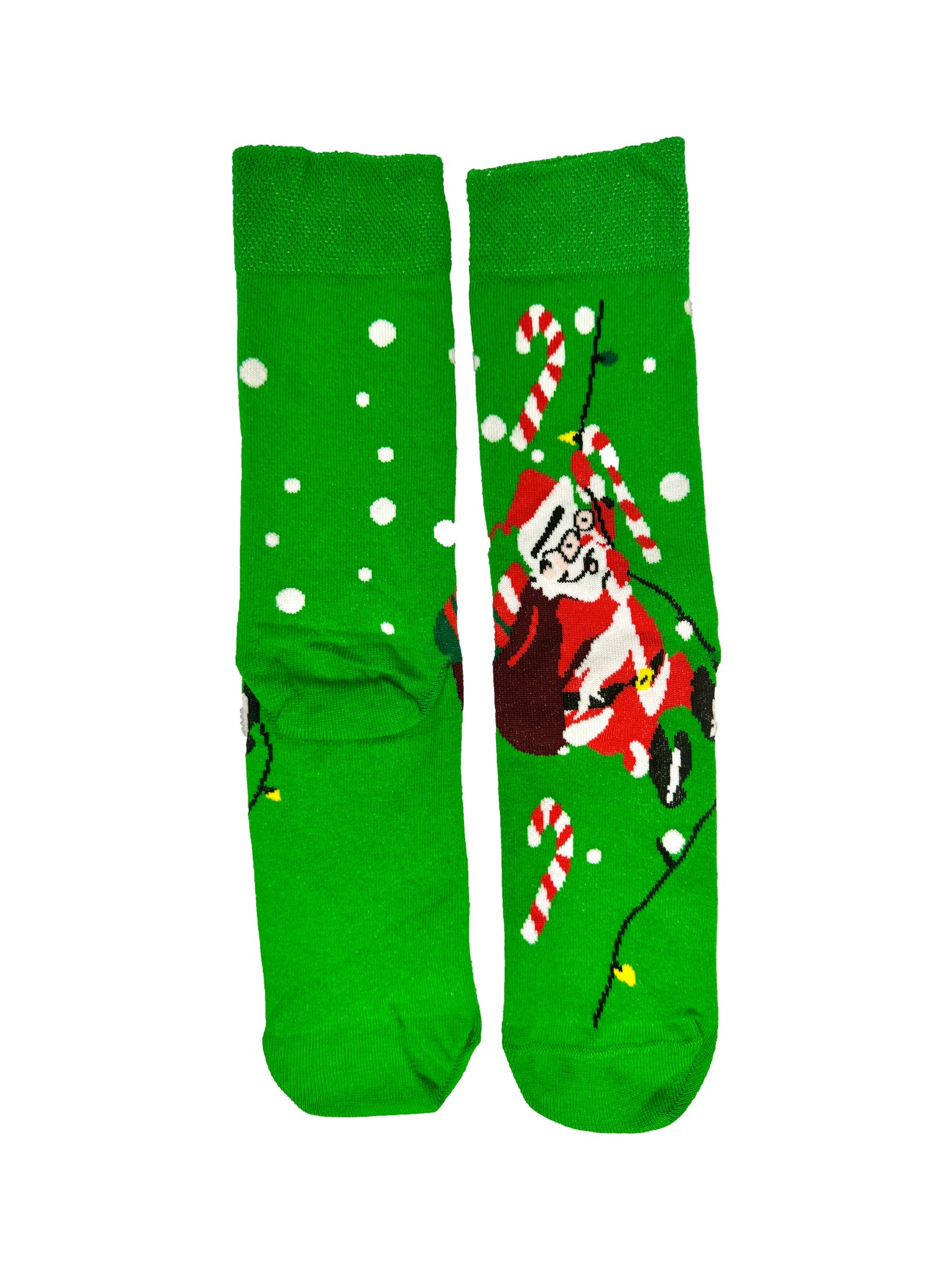 Santa's Sugar Rush Christmas Socks