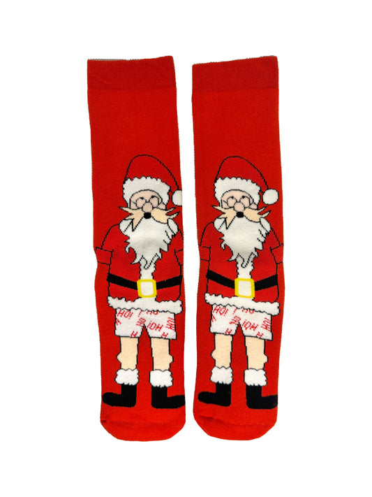 Santa's Cheeky Greetings Christmas Socks