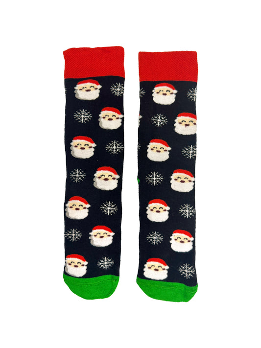 Santa's Midnight Christmas Socks