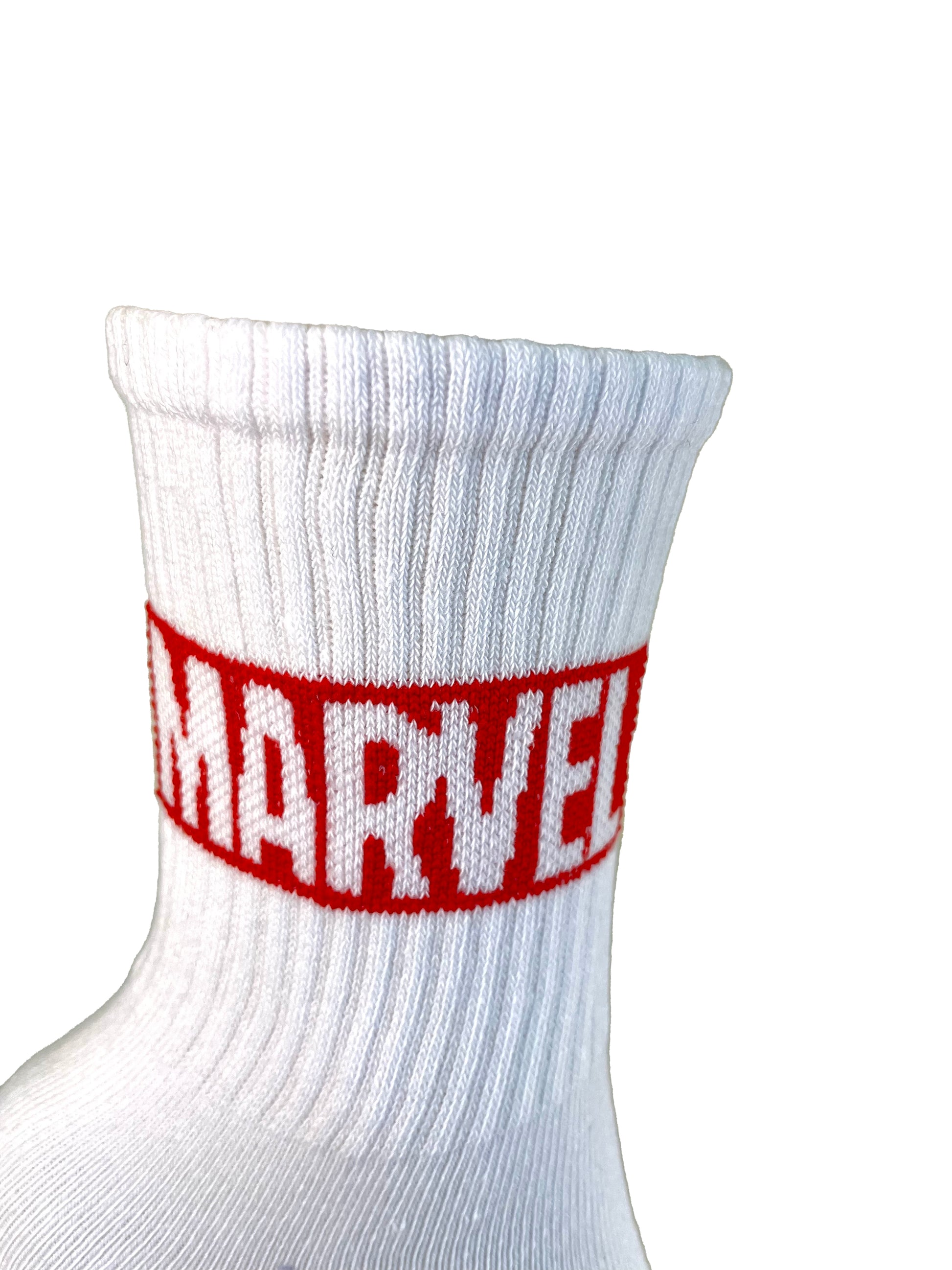Marvel White Socks – SickSock
